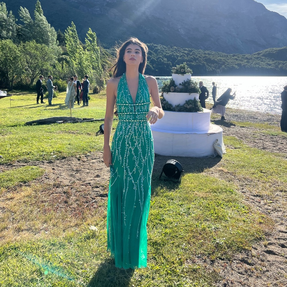 Y2K Sean Collection Doubled Lined Prom Dress